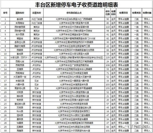 豐臺區30條道路啟用電子收費，科技賦能破解城市停車難題
